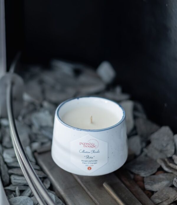 Bougie végétale parfumée Fleur d'Oranger