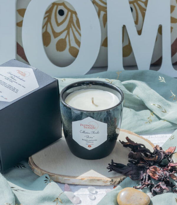 Bougie végétale parfumée Hibiscus